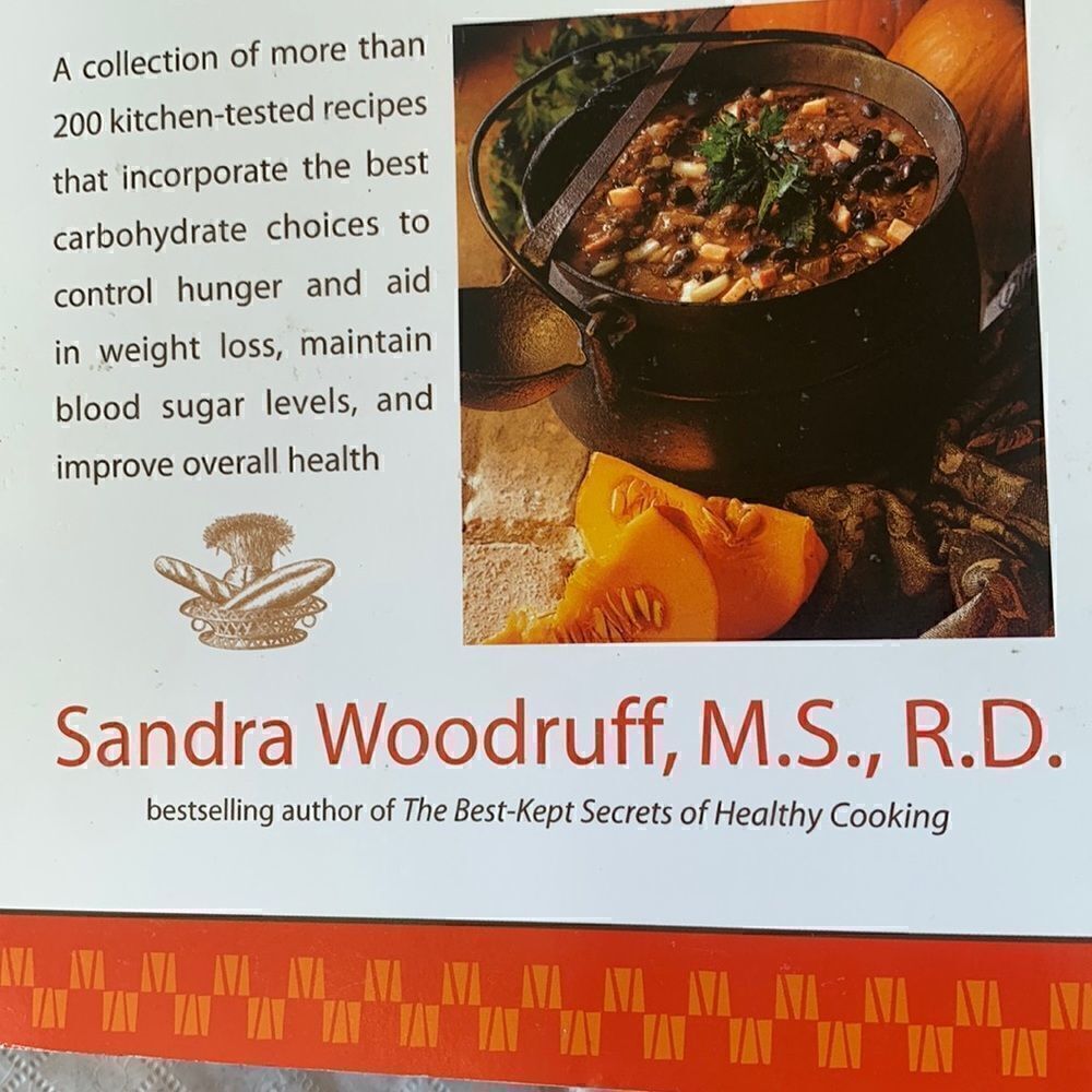 Cookbook Paperback Good Carb Cookbook Woodruff - Picture 9 of 11